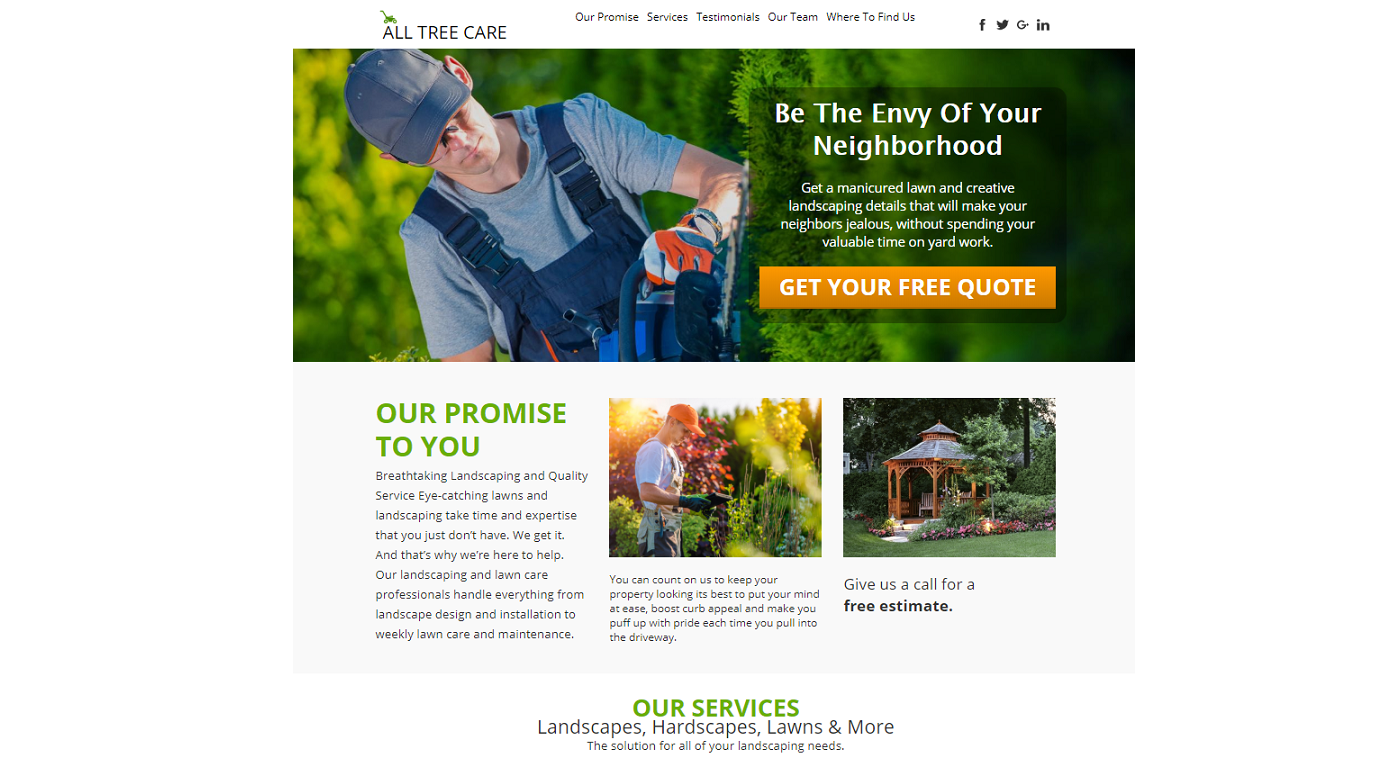 incity leads llc landscaper marketing