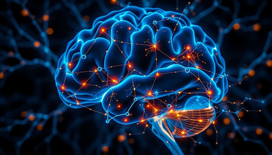 Futuristic glowing brain showing neural connections, reversing Alzheimer's damage concept.