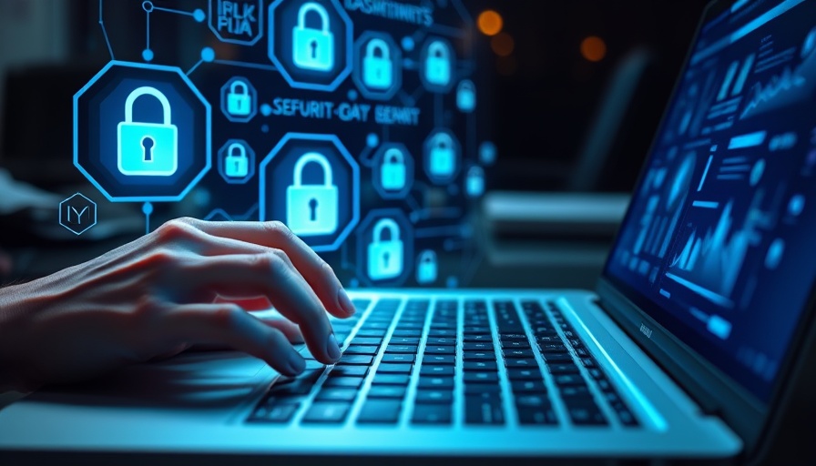 Digital security interface on a laptop with AI browser agent focus.