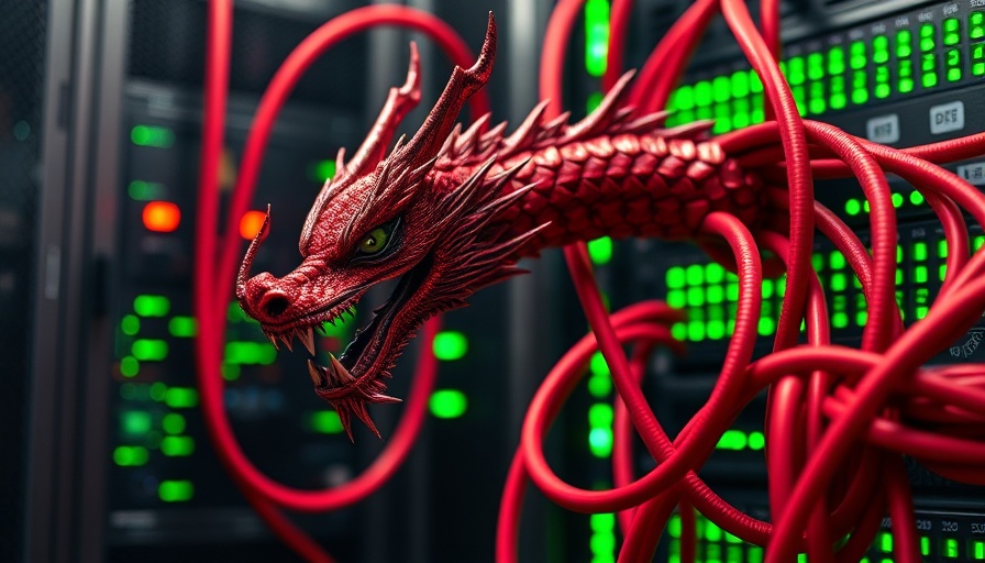 Chinese hackers exploit ArcGIS Server using dragon-themed cables.