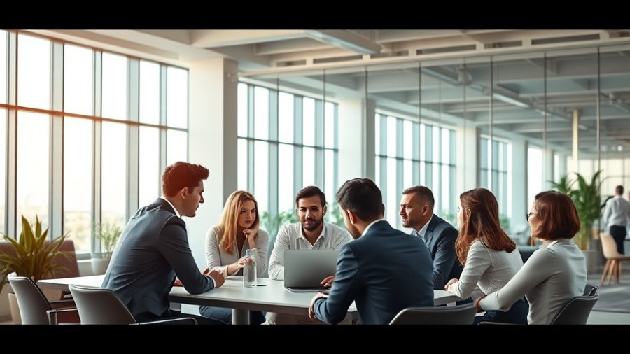 Team discussing an effective onboarding plan in a bright office.
