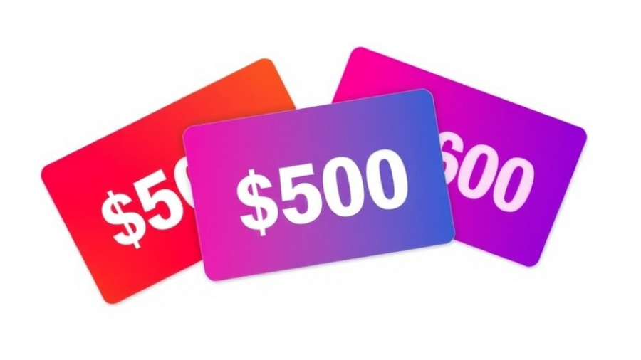 Colorful gift cards representing digital Jingle Thief Cyber Campaign.