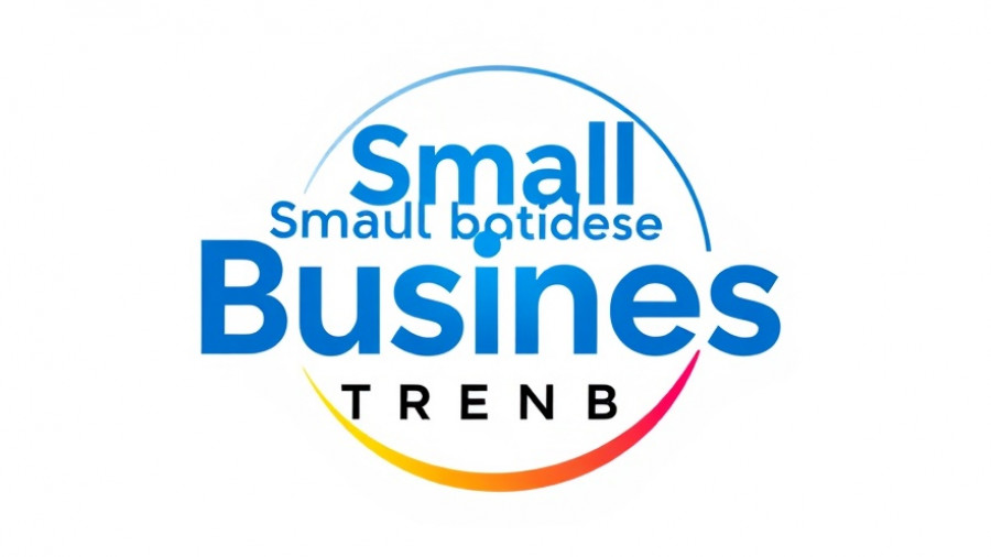 Small Business Trends logo with blue elements, AI Video Creation Tools.