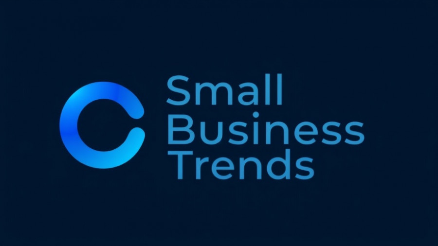 Small Business Trends logo with blue gradient circle
