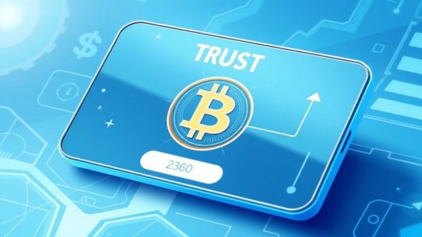 Digital Trust Wallet interface highlighting Bitcoin in a security breach scenario.