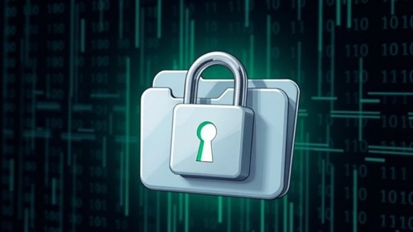 Osiris ransomware BYOVD attack concept with locked folder icon.