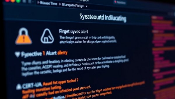 CERT-UA impersonation cybersecurity threat alert webpage interface.