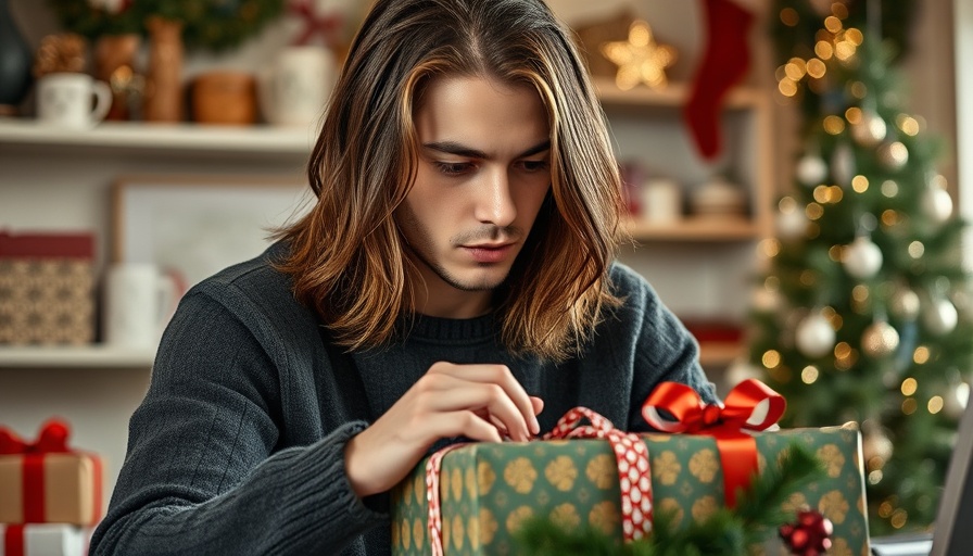 Creative Facebook events to boost engagement - festive wrapping.