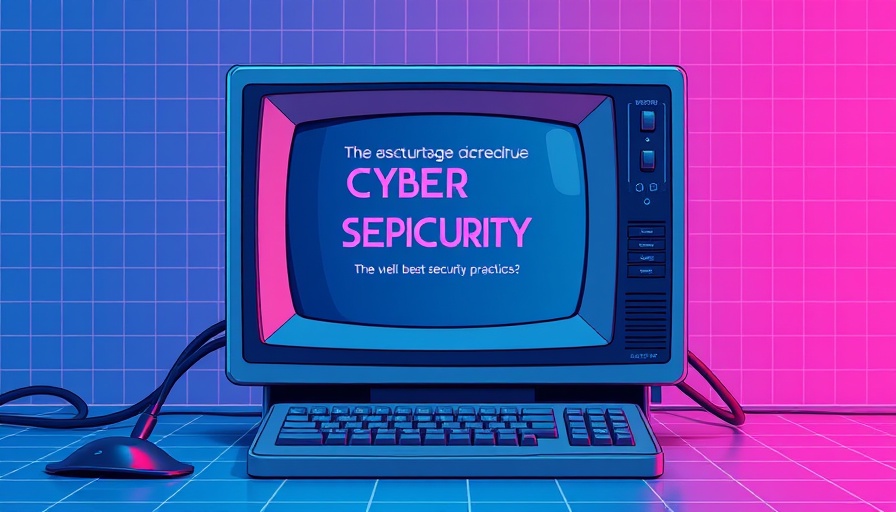 Vintage computer display promoting secret blizzard cyber espionage.
