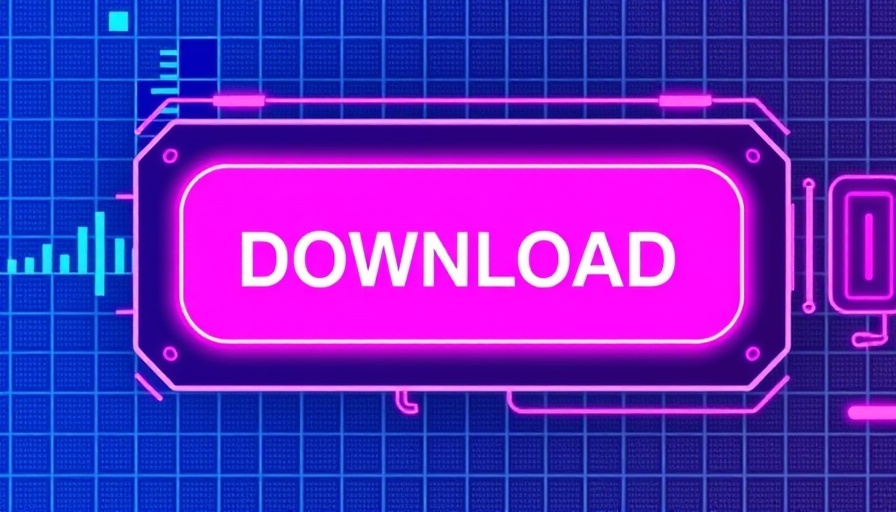 Colorful banner with download button, related to DOM-Based Extension Clickjacking.