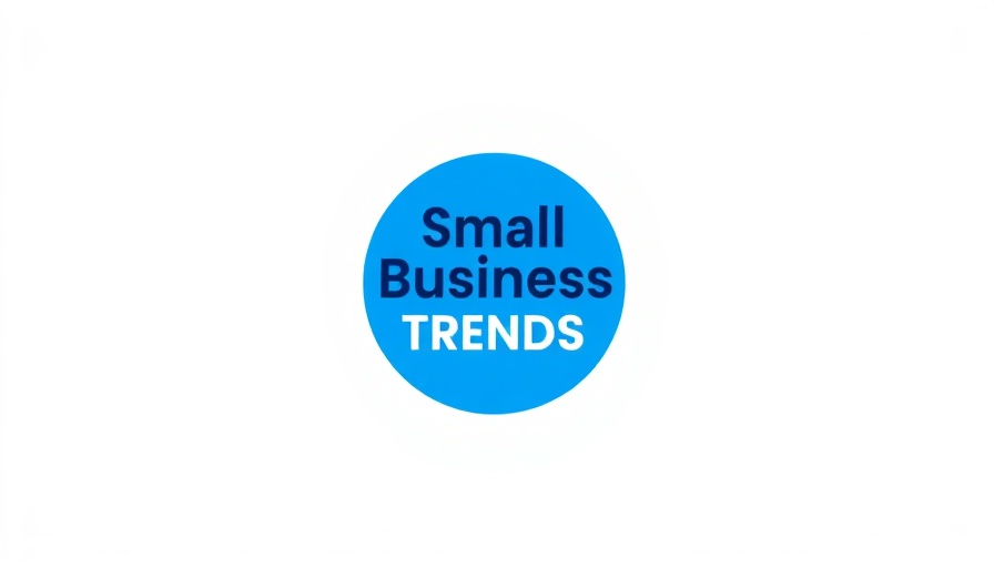 Logo of Small Business TRENDS in blue.