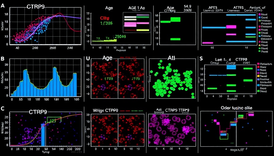 CTRP9 and sarcopenia analysis in mice with graphs and blots.