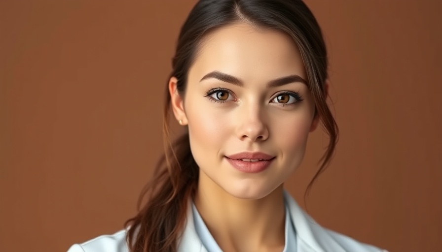 Professional young woman's portrait for organotropism in cancer metastasis.
