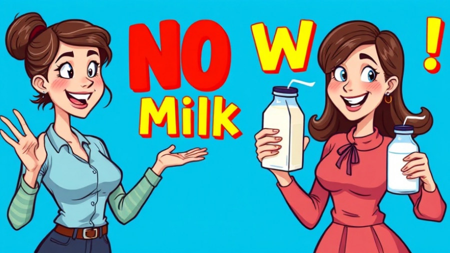 Bright warning graphic on toxic drinks to avoid for longevity.