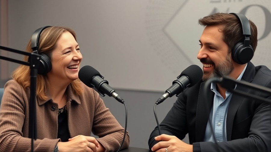 Women's Sexual Health podcast discussion with hosts smiling.