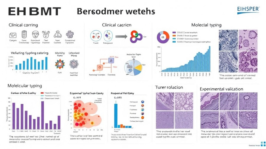 Infographic of EHBMT method for visualizing tumor evolution in five steps.