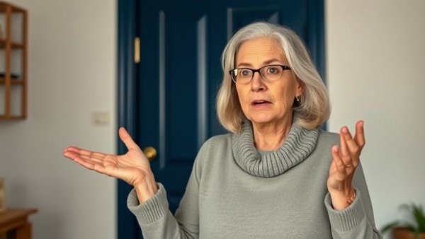 Woman explaining about turmeric benefits for longevity.