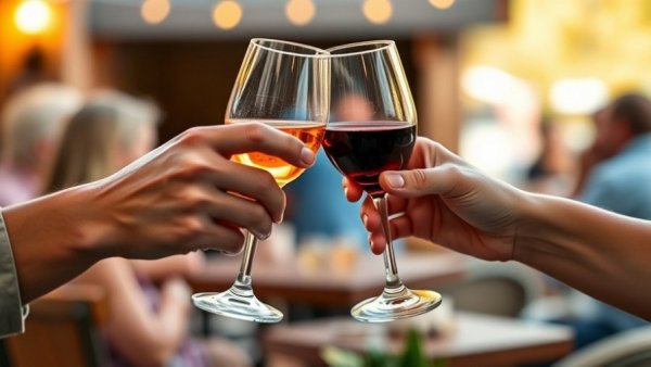 Casual toast at outdoor event symbolizing business etiquette training for entrepreneurs.