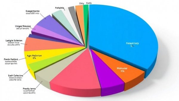 Pie chart showing key questions in longevity research by category.