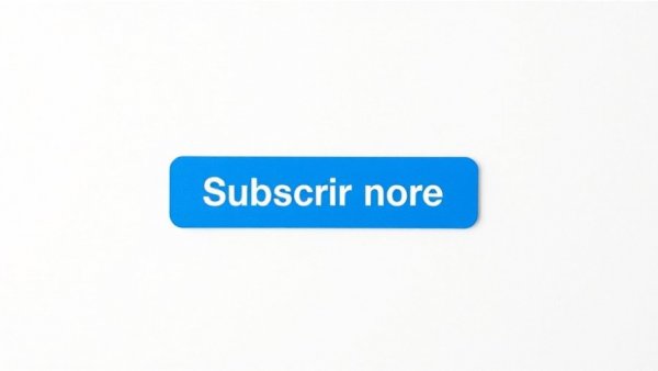 Minimalist subscription button for marketing storytelling.