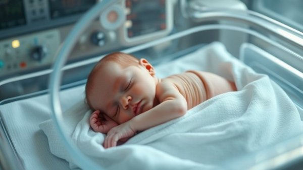 Premature newborn in an incubator highlighting Texas preterm birth rates.