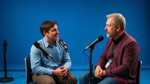 Video cover on inflammation and Alzheimer's disease with two speakers.