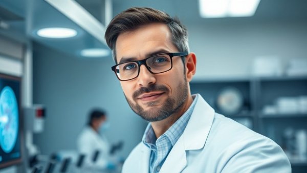 Medical professional demonstrating stem cell therapy for degenerative disc disease.