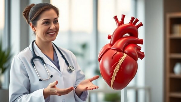 Doctor explaining heart health tips for longevity