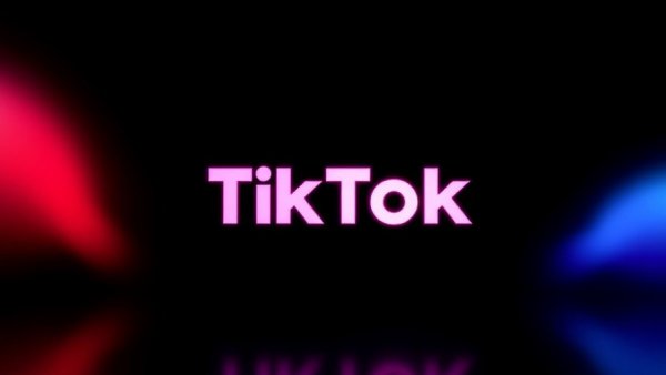 TikTok app logo on a black background, highlighting TikTok marketing strategies.