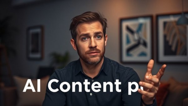 AI content machine for local SEO strategy presentation.