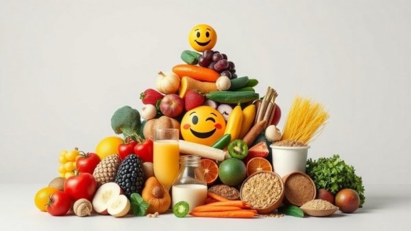 New Real Food Guidelines for Keto diet pyramid with diverse foods.