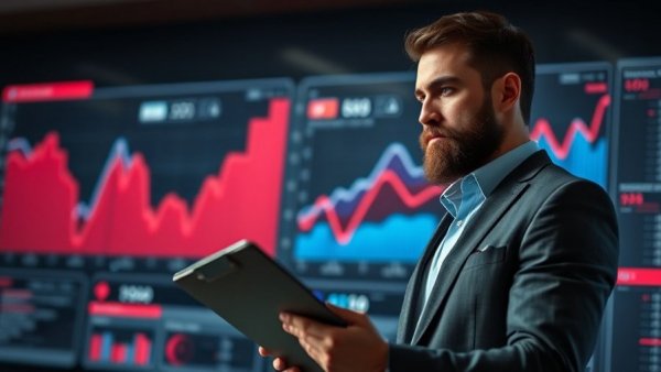 Professional reviewing charts for Google Discover Optimization