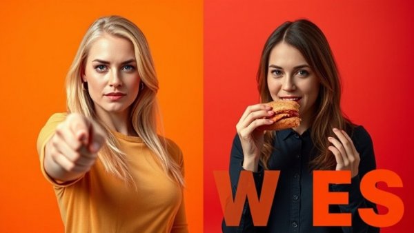 Stay Grounded This Winter: Two women, one blonde pointing seriously, one eating a sandwich.
