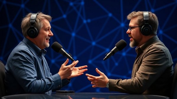 Podcast discussing Alzheimer’s disease in women, featuring two speakers.