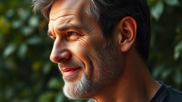 Mature man with contemplative expression amid SaaSpocalypse