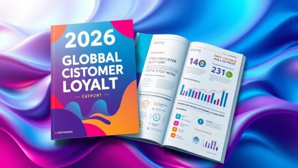 2026 Global Customer Loyalty Report with vibrant background. North America loyalty program trends 2026.