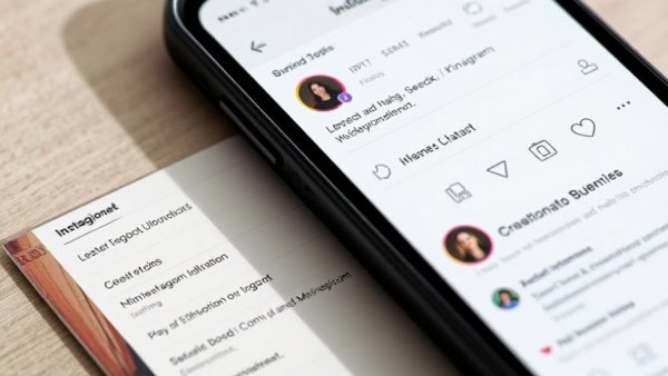 Mobile interface for Instagram content scheduling for businesses.