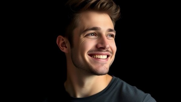 Confident young man illustrating Local SEO tips.