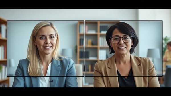 Video call discussing best supplements and habits for eye health.