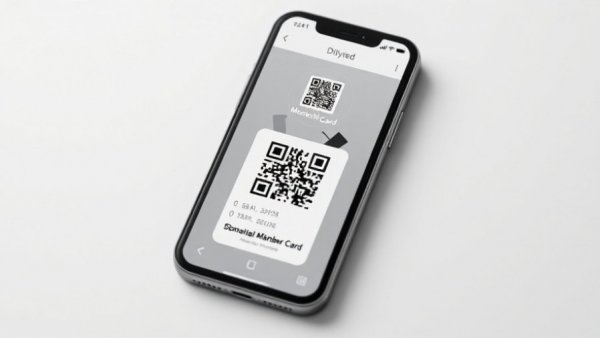 Digital membership card on phone screen for customer retention strategies.