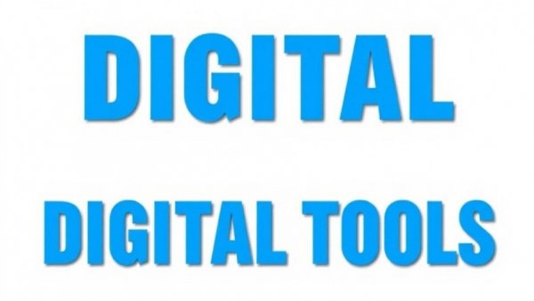 Bold blue text promoting AEO tools, minimal design.