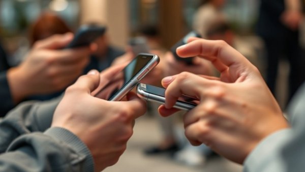 Teens using smartphones indoors sparking discussion on social media ban