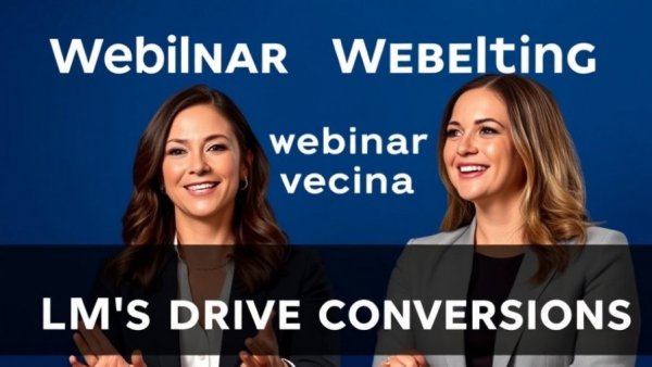 Webinar on LLMs driving conversions in digital marketing.
