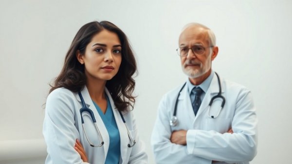 Young woman consulting with a doctor, highlighting diseases linked to mitochondrial dysfunction.