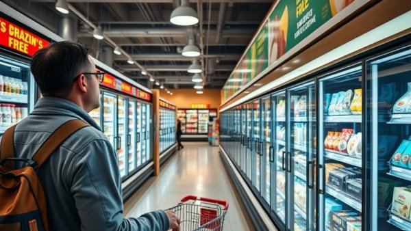New cooling technology for small businesses in a supermarket setting