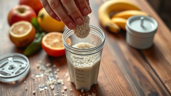Creatine and exercise synergy for older adults: scooping powder with fruits.