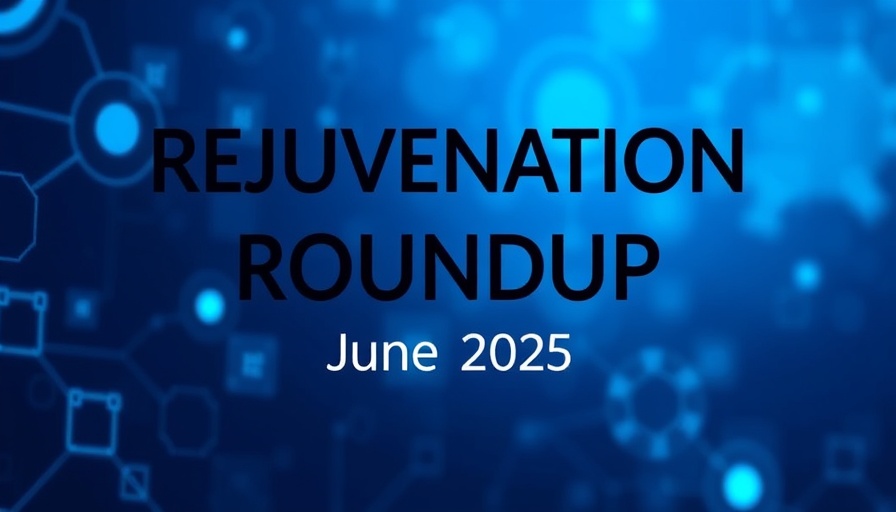 Longevity science news: June 2025 rejuvenation roundup banner.