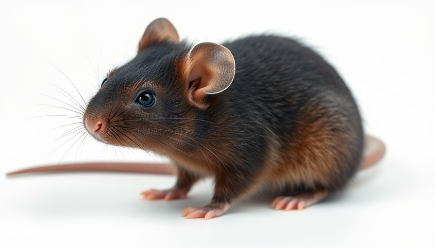 Healthy mouse related to anti-aging vaccine research.