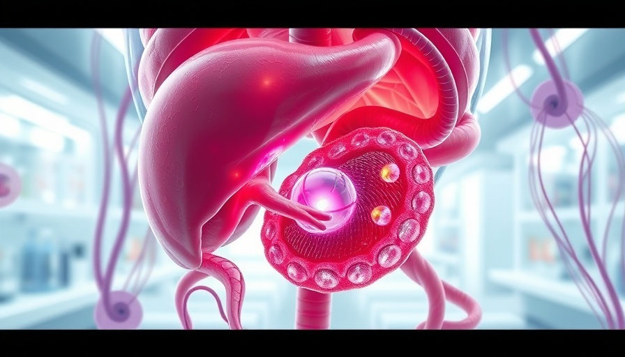 Conceptual illustration of ABL1 haploinsufficiency and omphalocele, medical.