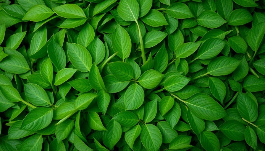 Vibrant green moringa leaves, known as the most nutritious food.